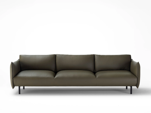 HEARTH LOFT - 3 seater leather sofa _ Ross Gardam